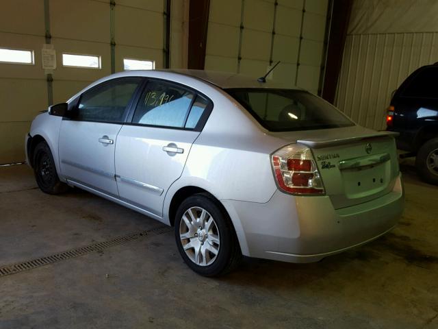 3N1AB6AP1BL699970 - 2011 NISSAN SENTRA 2.0 SILVER photo 3