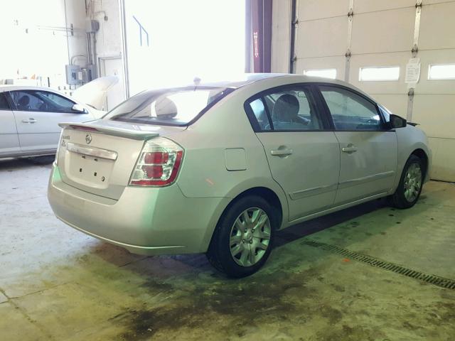 3N1AB6AP1BL699970 - 2011 NISSAN SENTRA 2.0 SILVER photo 4