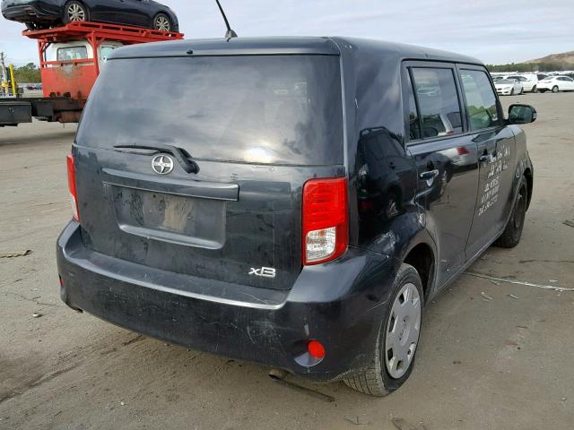 JTLZE4FE3C1142669 - 2012 TOYOTA SCION XB BLACK photo 4