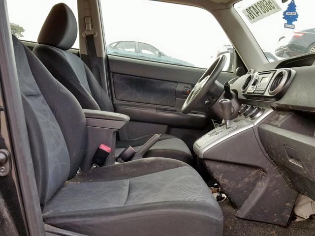 JTLZE4FE3C1142669 - 2012 TOYOTA SCION XB BLACK photo 5