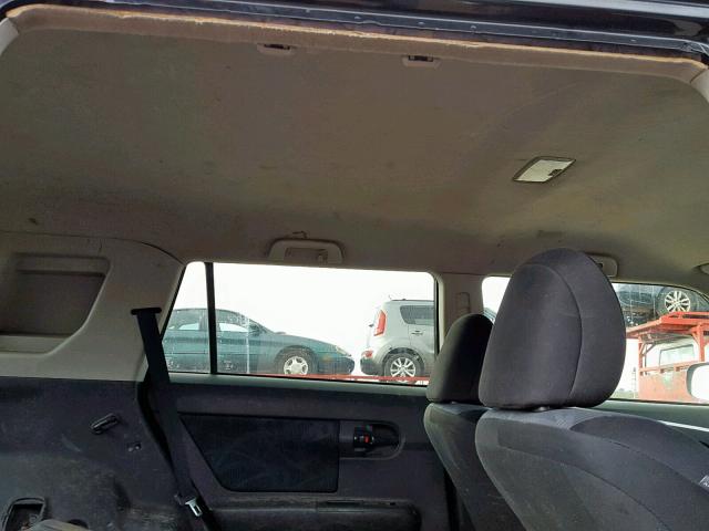 JTLZE4FE3C1142669 - 2012 TOYOTA SCION XB BLACK photo 6