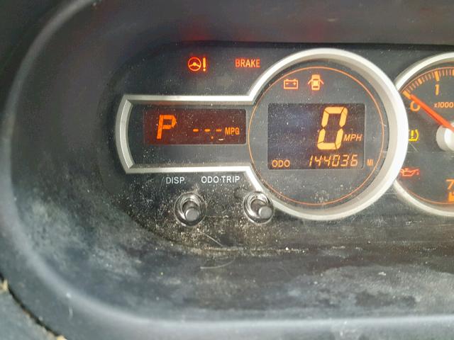 JTLZE4FE3C1142669 - 2012 TOYOTA SCION XB BLACK photo 8