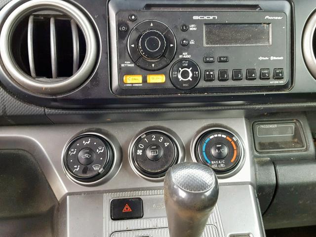 JTLZE4FE3C1142669 - 2012 TOYOTA SCION XB BLACK photo 9