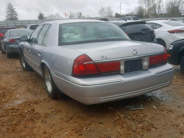 2MEFM74W8WX679885 - 1998 MERCURY GRAND MARQ SILVER photo 3