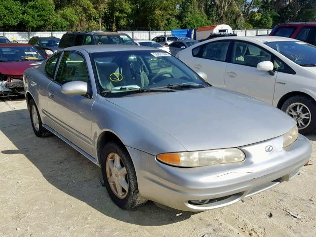 1G3NL12FX2C205623 - 2002 OLDSMOBILE ALERO GL SILVER photo 1