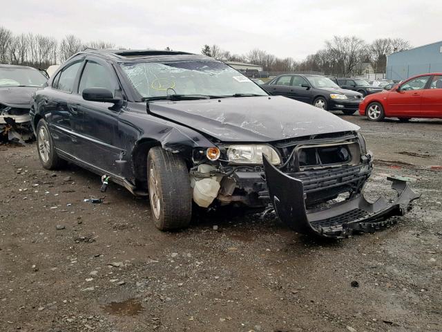 YV1RS592262537446 - 2006 VOLVO S60 2.5T BLACK photo 1