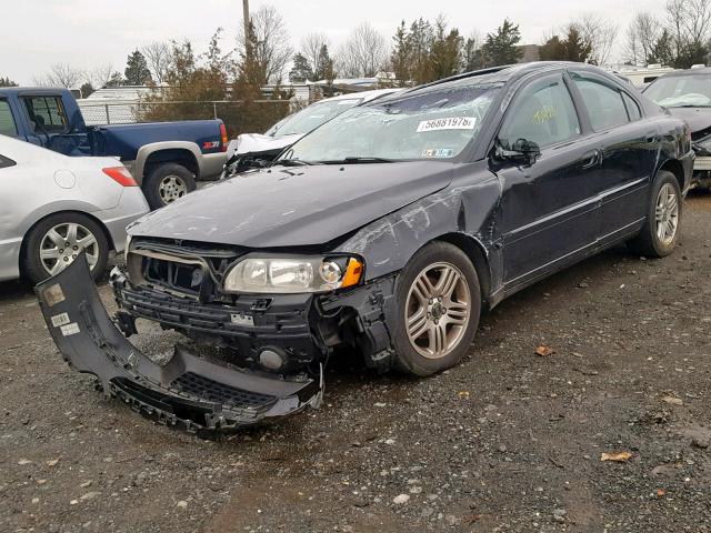 YV1RS592262537446 - 2006 VOLVO S60 2.5T BLACK photo 2