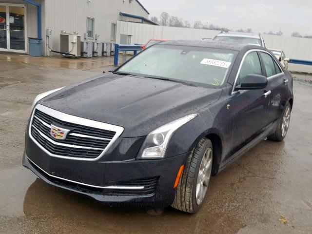 1G6AG5RX2F0133772 - 2015 CADILLAC ATS BLACK photo 2