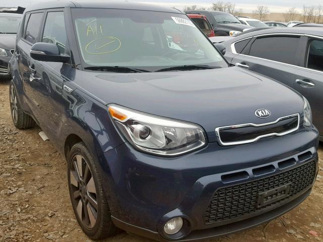 KNDJX3A54E7030919 - 2014 KIA SOUL ! BLUE photo 1