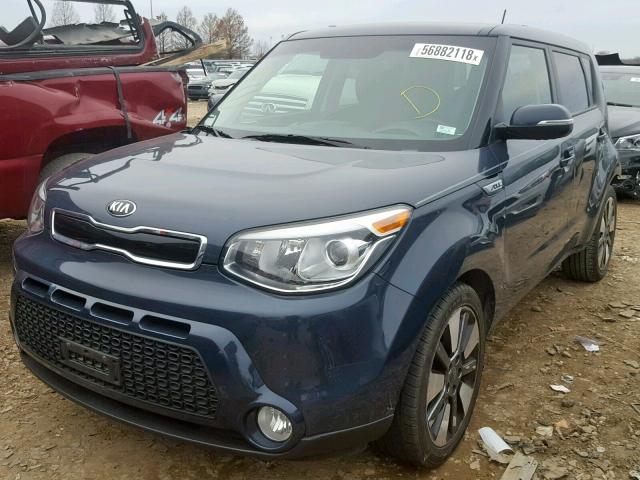 KNDJX3A54E7030919 - 2014 KIA SOUL ! BLUE photo 2