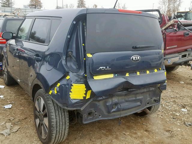 KNDJX3A54E7030919 - 2014 KIA SOUL ! BLUE photo 3