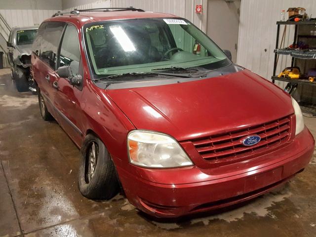 2FMZA51674BB29065 - 2004 FORD FREESTAR S RED photo 1