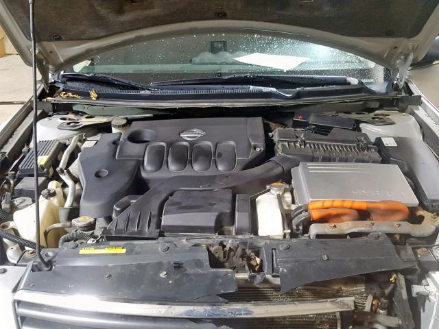 1N4CL21E18C142111 - 2008 NISSAN ALTIMA HYB SILVER photo 7