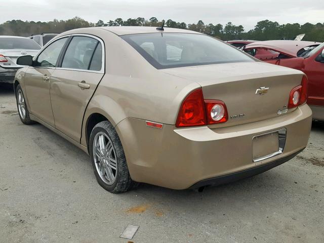 1G1ZH57BX8F175491 - 2008 CHEVROLET MALIBU 1LT BEIGE photo 3