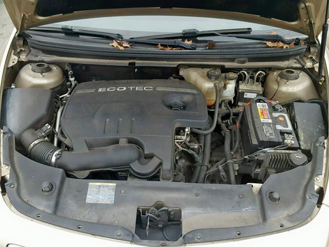 1G1ZH57BX8F175491 - 2008 CHEVROLET MALIBU 1LT BEIGE photo 7