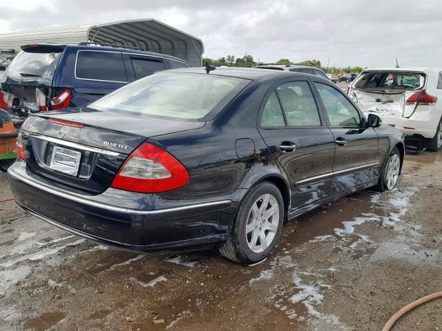 WDBUF22X49B432581 - 2009 MERCEDES-BENZ E 320 CDI BLACK photo 4