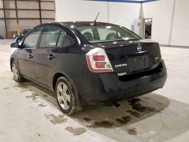 3N1AB61E57L714265 - 2007 NISSAN SENTRA 2.0 BLACK photo 3