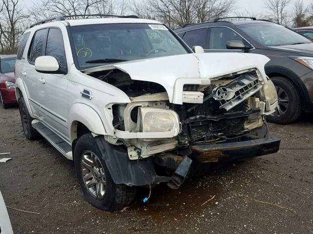 5TDBT48A06S263759 - 2006 TOYOTA SEQUOIA LI WHITE photo 1