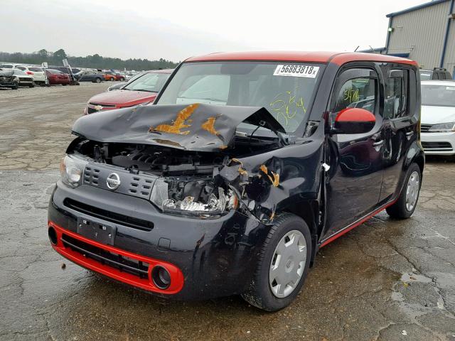 JN8AZ28R49T113670 - 2009 NISSAN CUBE BASE BLACK photo 2