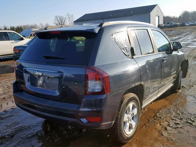 1C4NJCBAXED714602 - 2014 JEEP COMPASS SP GRAY photo 4