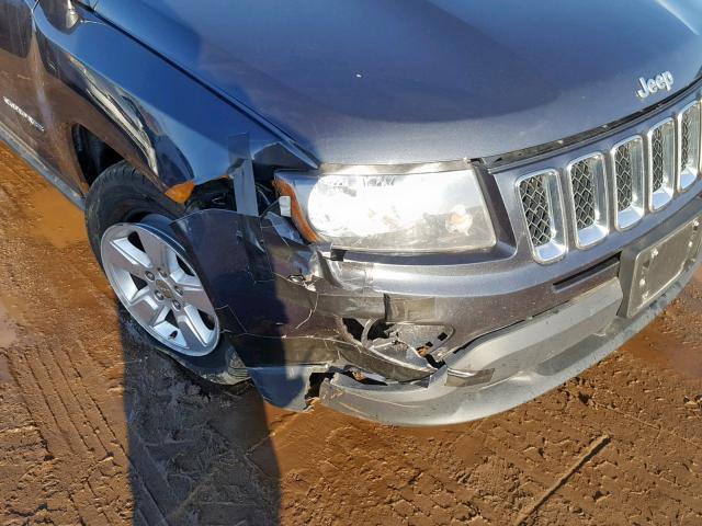 1C4NJCBAXED714602 - 2014 JEEP COMPASS SP 灰色 照片 9