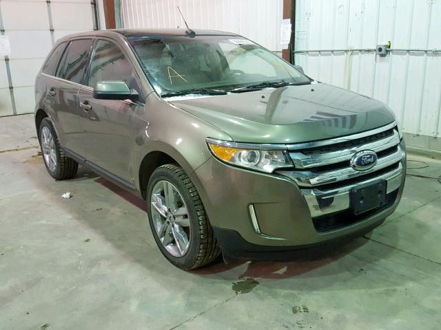 2FMDK3KC4DBB58099 - 2013 FORD EDGE LIMIT GRAY photo 1