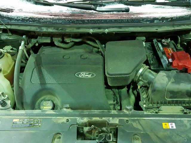 2FMDK3KC4DBB58099 - 2013 FORD EDGE LIMIT GRAY photo 7