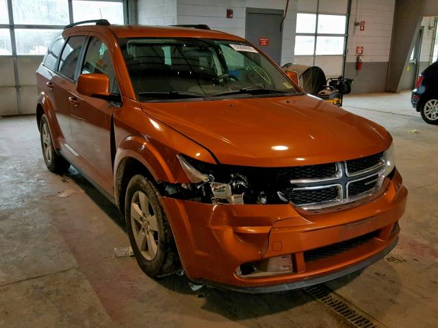 3D4PG1FG4BT511675 - 2011 DODGE JOURNEY MA ORANGE photo 1