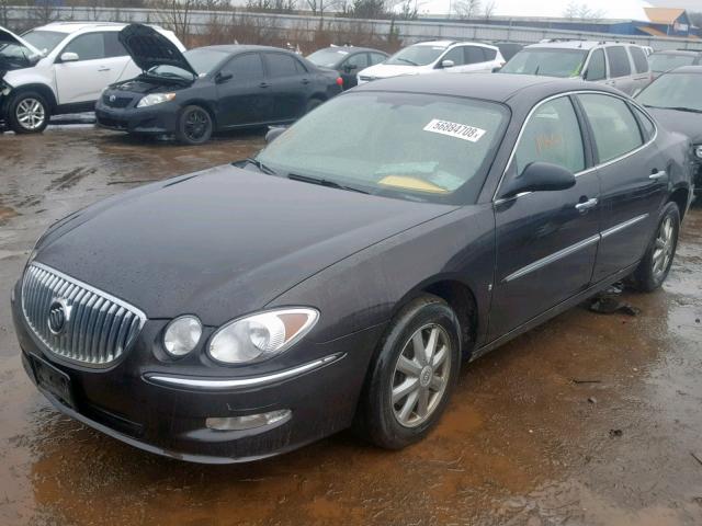 2G4WD582581340323 - 2008 BUICK LACROSSE C GRAY photo 2