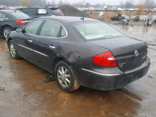 2G4WD582581340323 - 2008 BUICK LACROSSE C GRAY photo 3