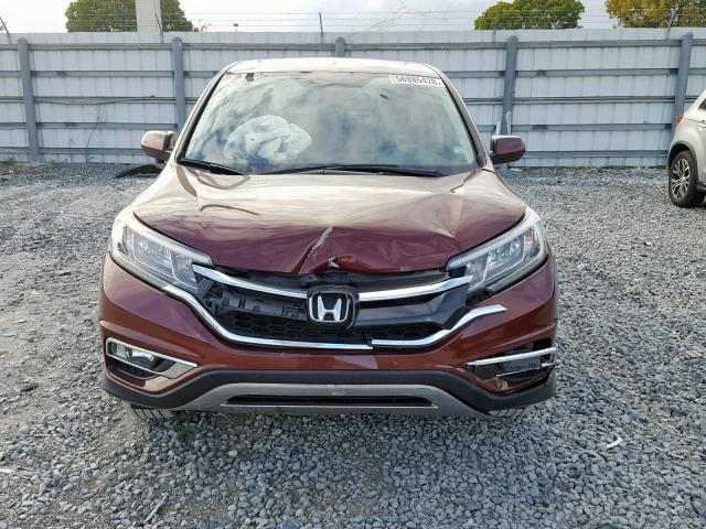 3CZRM3H58FG703860 - 2015 HONDA CR-V EX MAROON photo 9