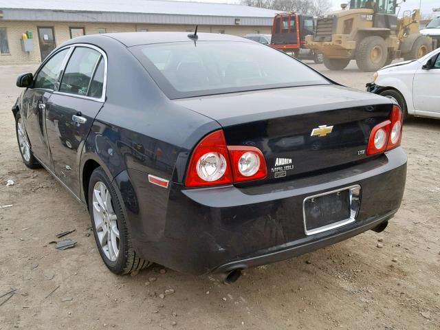 1G1ZK57789F253121 - 2009 CHEVROLET MALIBU LTZ BLACK photo 3