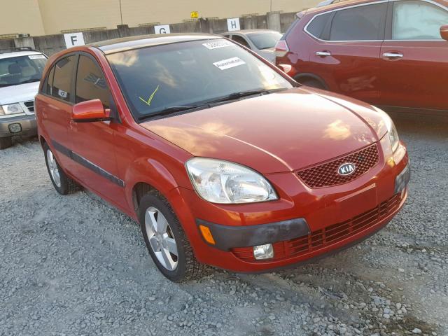 KNADE163586334539 - 2008 KIA RIO 5 SX RED photo 1