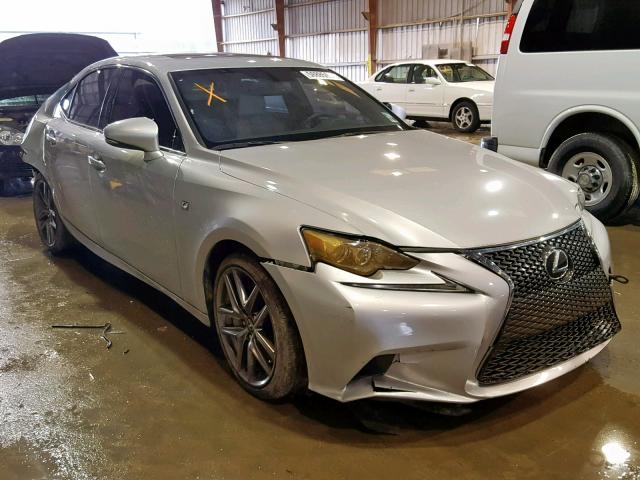 JTHBE1D23E5014107 - 2014 LEXUS IS 350 SILVER photo 1