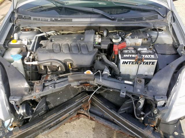 3N1AB6AP8CL785083 - 2012 NISSAN SENTRA 2.0 SILVER photo 7