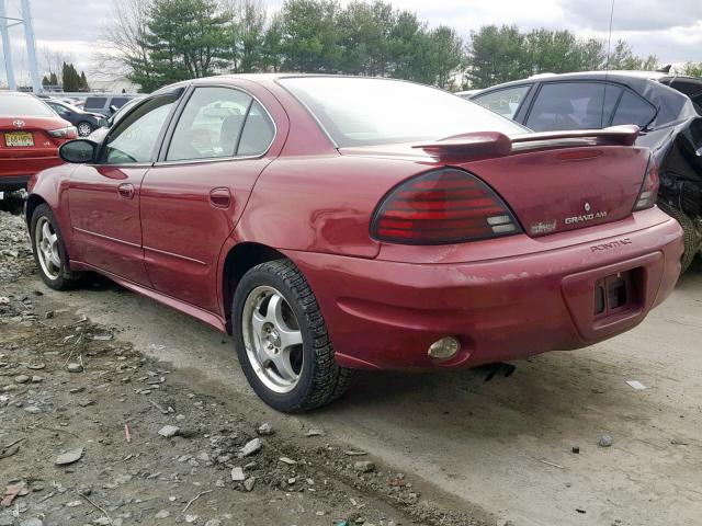 1G2NF52E44M664914 - 2004 PONTIAC GRAND AM S MAROON photo 4