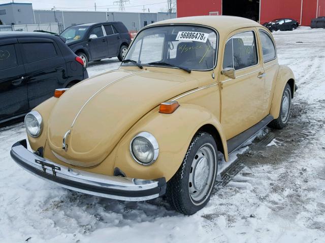 1342351785 - 1974 VOLKSWAGEN BEATLE YELLOW photo 2