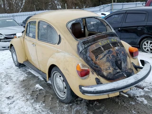 1342351785 - 1974 VOLKSWAGEN BEATLE YELLOW photo 3