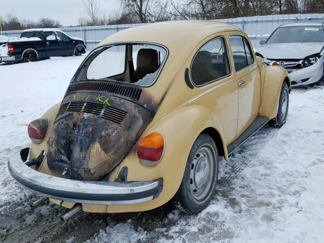 1342351785 - 1974 VOLKSWAGEN BEATLE YELLOW photo 4