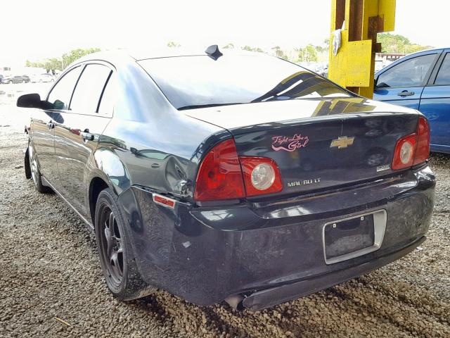 1G1ZC5E04A4101811 - 2010 CHEVROLET MALIBU 1LT BLACK photo 3