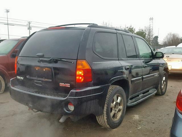 1GKDT13S542151989 - 2004 GMC ENVOY BLACK photo 4