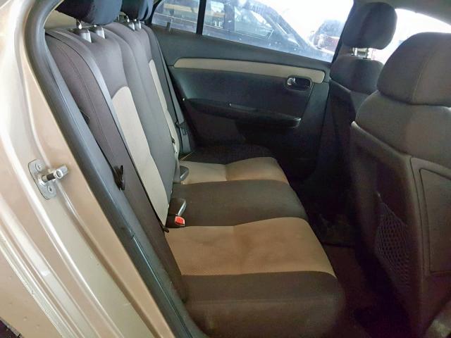 1G1ZG57BX8F197008 - 2008 CHEVROLET MALIBU LS 米色 照片 6