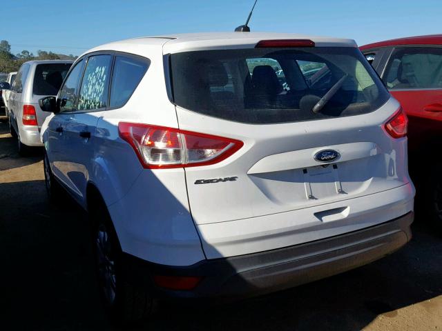 1FMCU0F74EUD25364 - 2014 FORD ESCAPE S WHITE photo 3