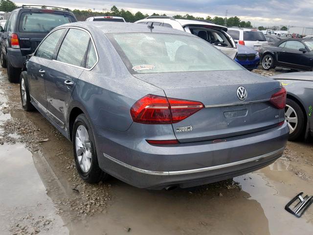 1VWAT7A30HC034914 - 2017 VOLKSWAGEN PASSAT S GRAY photo 3