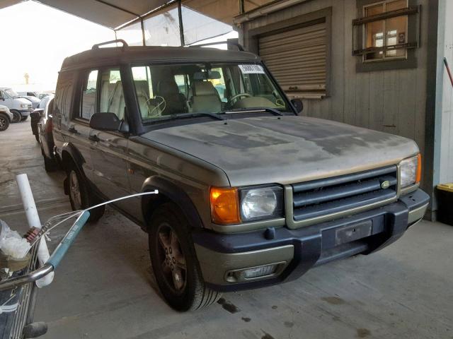 SALTY154X1A298214 - 2001 LAND ROVER DISCOVERY TAN photo 1