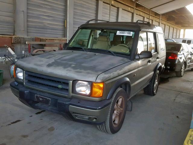 SALTY154X1A298214 - 2001 LAND ROVER DISCOVERY TAN photo 2