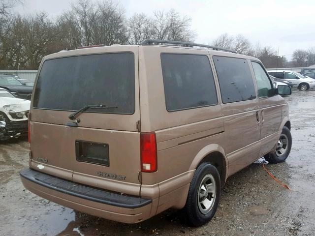 1GNDM19X22B144062 - 2002 CHEVROLET ASTRO TAN photo 4