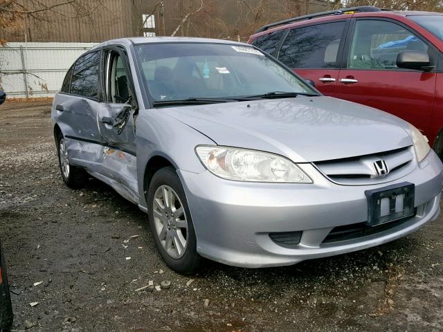 2HGES16394H583212 - 2004 HONDA CIVIC DX V GRAY photo 2