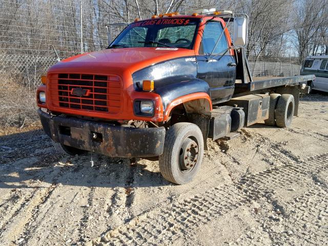 1GBG6H1C6WJ112961 - 1998 CHEVROLET C-SERIES C RED photo 2