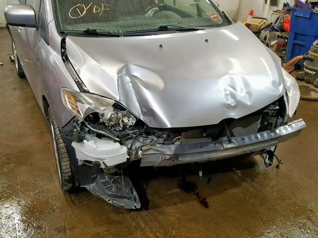 JM1CR2WL0A0368521 - 2010 MAZDA 5 SILVER photo 9